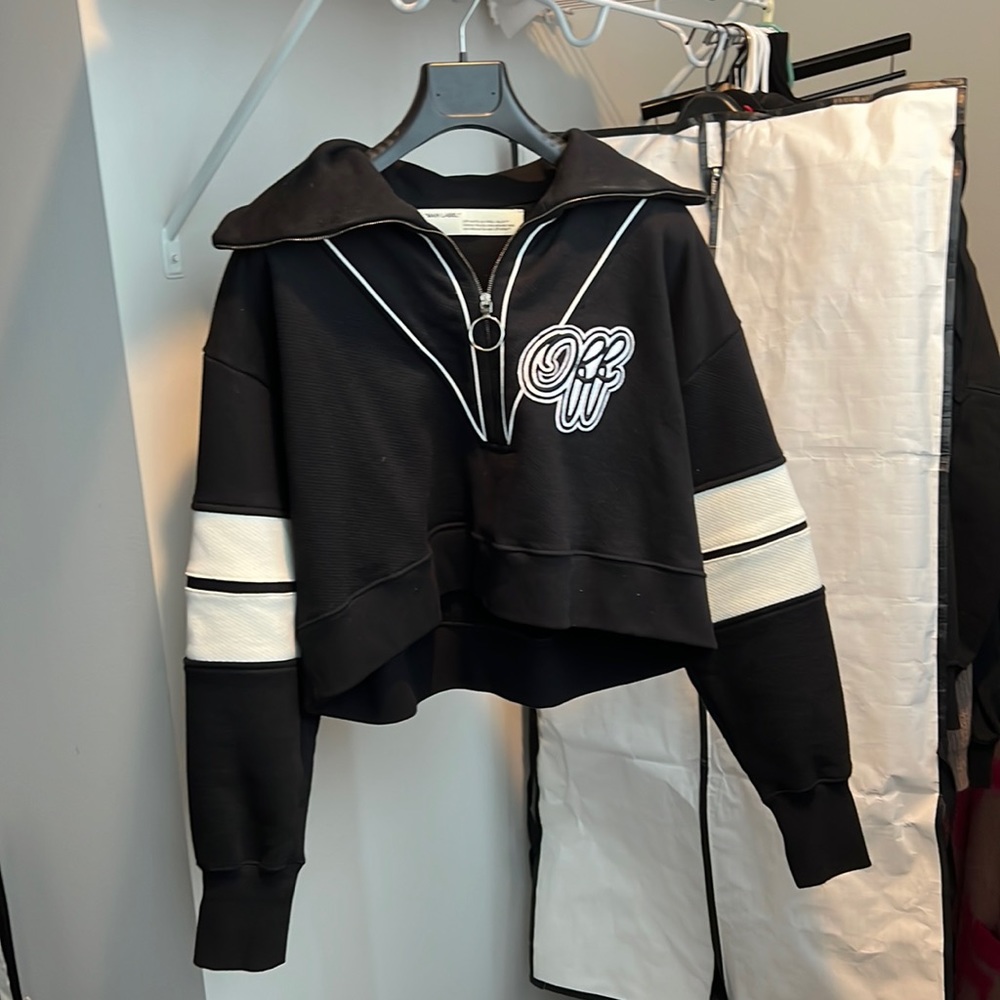 Off-White Half Zip (Size IT40)
